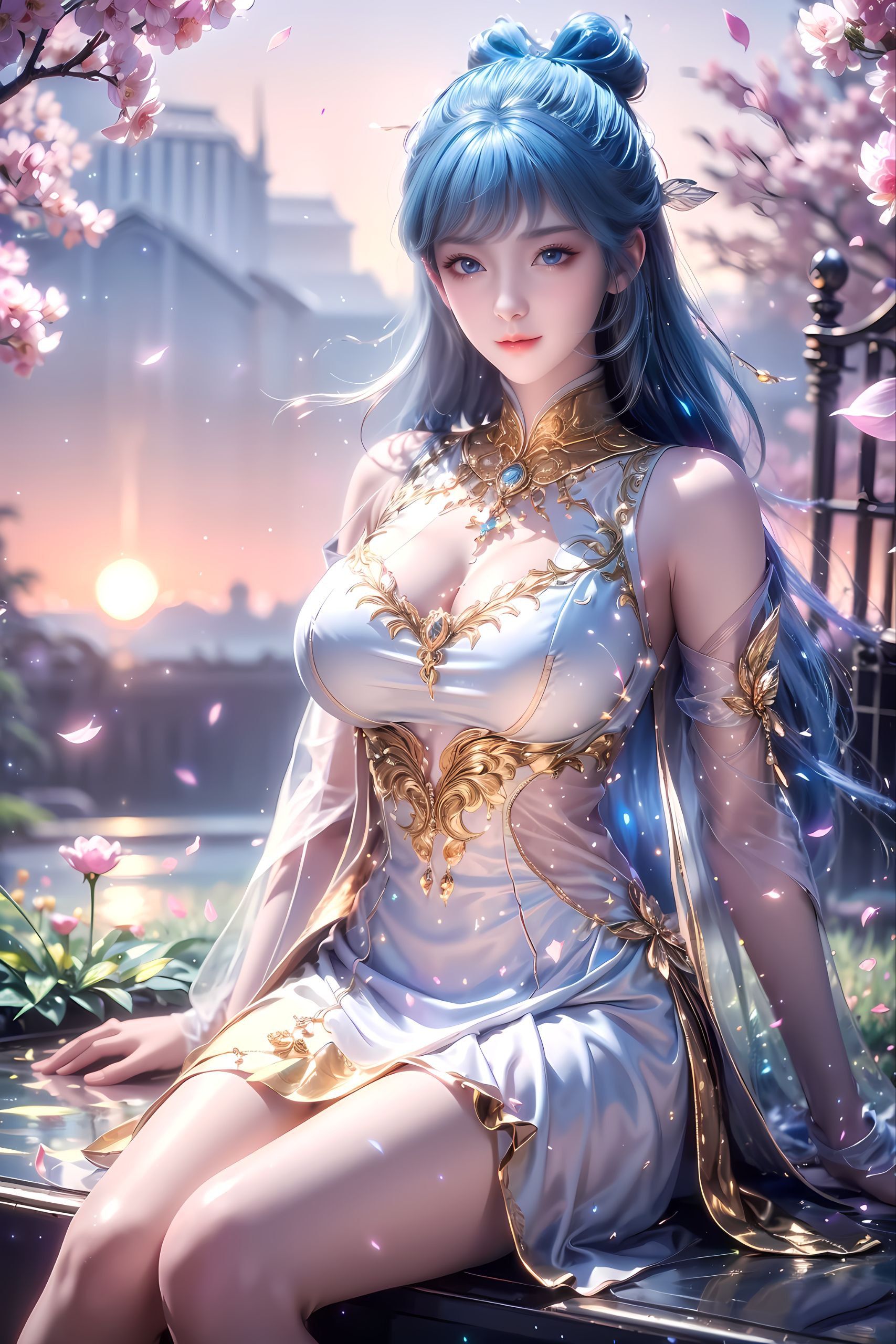 将整个山谷